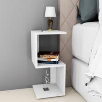 Mesa de Cabeceira Mesinha Nicho em Z ou S Aparador de Canto Sala Quarto