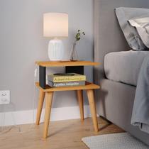 Mesa De Cabeceira Moderna Retrô Para Quarto Decoração - Várias cores