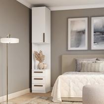 Mesa de Cabeceira Modulada 1 Porta 3 Gavetas 100% MDF Trend Altezza