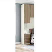 Mesa de Cabeceira Modulada 2 Portas 3 Gavetas Seletto Henn