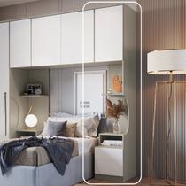 Mesa de Cabeceira Modulada Reto 1 Porta 2 Gavetas Elegance