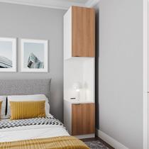 Mesa de Cabeceira Modular Direita 2 Portas 1 Gaveta Hera CabeCasa MadeiraOriginals