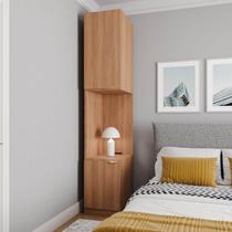 Mesa de Cabeceira Modular Esquerda 2 Portas 1 Gaveta Hera CabeCasa MadeiraOriginals