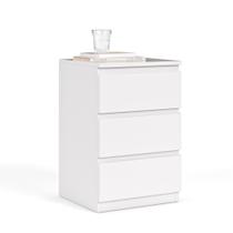 Mesa De Cabeceira Mudo Luxo New 3 Gavetas - Cores - Comprou Chegou Mesa De Cabeceira Mudo Luxo New 3 Gavetas - Cores - Comprou Chegou