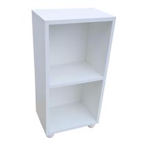 Mesa De Cabeceira Multi-Uso Em Mdf Branco