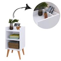 Mesa de Cabeceira Nicho e porta celular organizador Max