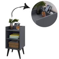 Mesa de Cabeceira Nicho e porta celular organizador Max