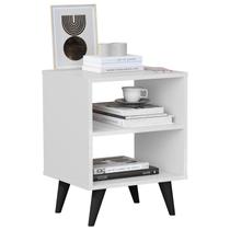 Mesa De Cabeceira Nichos Modelo Retrô Quarto Casal Solteiro