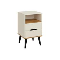 Mesa de Cabeceira Old 2 Gavetas e Nicho Para Quarto Moderno e Elegante Mesa de Cabeceira Old 2 Gavetas e Nicho Para Quarto Moderno e Elegante