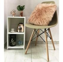 Mesa de Cabeceira Organizador 02 Prateleiras Branca Sem Fundo