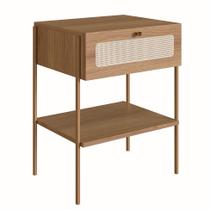 Mesa de Cabeceira Oslo 1 GV Hanover e Dourada