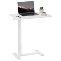 Mesa de cabeceira Overbed Simple Deluxe ajustável branca