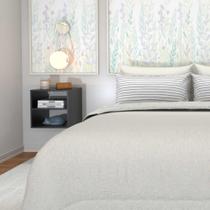 Mesa de Cabeceira para Quarto / Nicho Suspenso com Prateleira