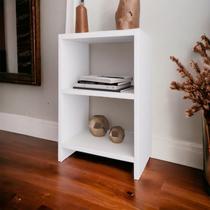 Mesa de Cabeceira Para Quarto/Sala 100% Mdf Branco Mesa de Cabeceira Para Quarto/Sala 100% Mdf Branco