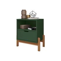 Mesa de Cabeceira Paris Verde Oliva