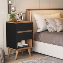 Mesa de cabeceira pés palito criado 2 gavetas 1 nicho Duda Retrô Pés Palitos Cores