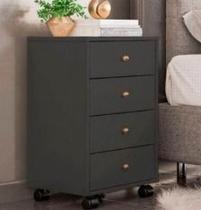 Mesa De Cabeceira Presence- grafite