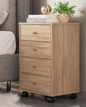 Mesa De Cabeceira Presence- Nogal