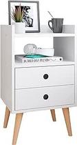 Mesa De Cabeceira Retrô Dream Plus - Branco