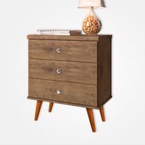 Mesa de Cabeceira Retro Status 3G Jequitibá J&A Móveis MG