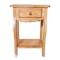 Mesa de Cabeceira Rústica Sara em Madeira de Demolição - Cód 348 Mesa de Cabeceira Rústica Sara em Madeira de Demolição - Cód 348