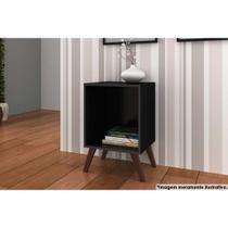 Mesa de Cabeceira Solteiro RT3013 Preto - Movelbento