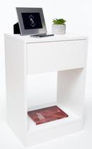 Mesa De Cabeceira Superior Off White 60x50x30 Enviamos Montado