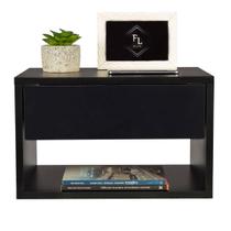 Mesa De Cabeceira Suspensa Com 40cm Gaveta Em Cima - Enviamos Montado Mesa De Cabeceira Suspensa Com 40cm Gaveta Em Cima - Enviamos Montado