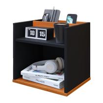 Mesa de Cabeceira Suspensa Mudo Nicho Retro Quarto Madri PRETO