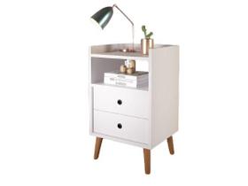 Mesa de Cabeceira Tedy - Branco