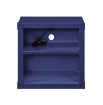 Mesa de cabeceira Yardlio USB Blue Tianjin Metal Frame Mesa de cabeceira Yardlio USB Blue Tianjin Metal Frame