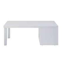Mesa de café Acme Ergode White High Gloss & Chrome Mesa de café Acme Ergode White High Gloss & Chrome