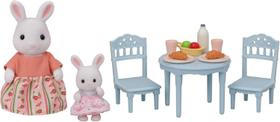 Mesa de cafe da manha - mamae e bebe coelhos de ne Mesa de cafe da manha - mamae e bebe coelhos de ne