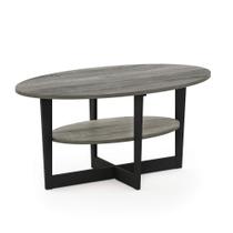 Mesa de café Furinno French Oak Grey/Black, 1 pacote Mesa de café Furinno French Oak Grey/Black, 1 pacote