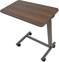 Mesa de cama hospitalar Mesa ajustável para laptop Carex com rodas Mesa de cama hospitalar Mesa ajustável para laptop Carex com rodas