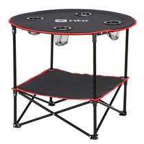 Mesa De Camping Dobrável Lua Em Aço Com Porta Copos 291145 Nautika