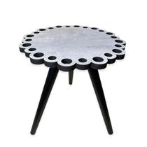 Mesa De Canto Apoio Grande Decor Tamako - Ref 04 Concreto