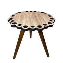 Mesa De Canto Apoio Grande Decor Tamako - Ref 04 Madeira