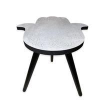 Mesa De Canto Apoio Grande Decor Tamako - Ref 07 Concreto Mesa De Canto Apoio Grande Decor Tamako - Ref 07 Concreto