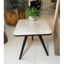 Mesa De Canto Apoio Grande Decor Tamako - Ref 11 Concreto Mesa De Canto Apoio Grande Decor Tamako - Ref 11 Concreto