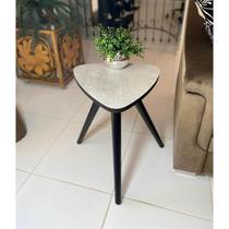 Mesa De Canto Apoio Grande Decor Tamako - Ref 12 Concreto Mesa De Canto Apoio Grande Decor Tamako - Ref 12 Concreto