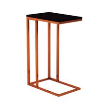 Mesa de Canto Apoio Notebook Livro Café Controle Bronze Estilo Industrial Mesa de Canto Apoio Notebook Livro Café Controle Bronze Estilo Industrial