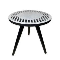 Mesa De Canto Apoio Pequena Decor Tamako - Ref 06 Concreto