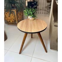 Mesa De Canto Apoio Pequena Decor Tamako - Ref 10 Madeira
