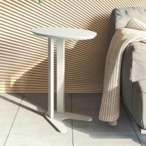 Mesa de Canto Auxiliar 100% MDF Para Sofá Dalla Costa 60 cm