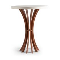 Mesa de Canto Cálice 50cm x 60cm Para Quartos e Sala