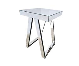 Mesa de Canto Espelhada Ibiza C 40 X A60 X L40 Mesa de Canto Espelhada Ibiza C 40 X A60 X L40