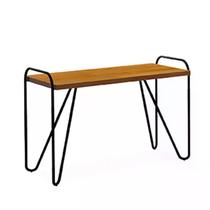 Mesa de Canto Gênova Naturale - Móveis Luapa Mesa de Canto Gênova Naturale - Móveis Luapa