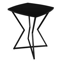 Mesa de Canto Lateral Alta Quadrada para Sala Austria - Preta Mesa de Canto Lateral Alta Quadrada para Sala Austria - Preta