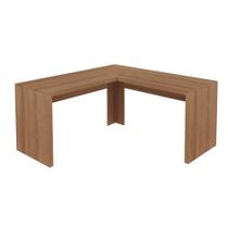 Mesa de canto para Home Office ME4116 Amendoa 13 Tecno Mobili Mesa de canto para Home Office ME4116 Amendoa 13 Tecno Mobili